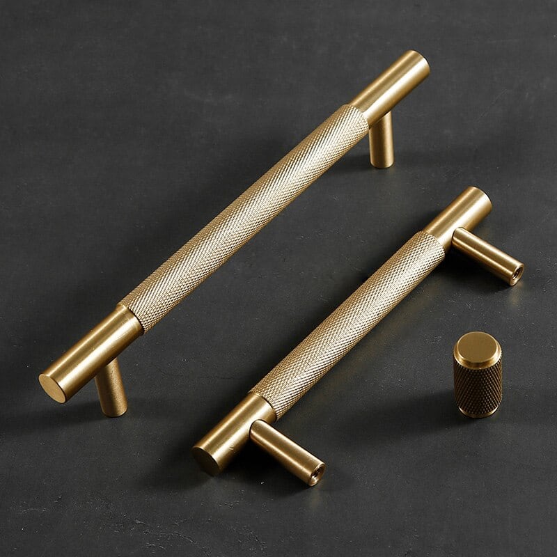 HART Brass Knurled Knob - Image 3