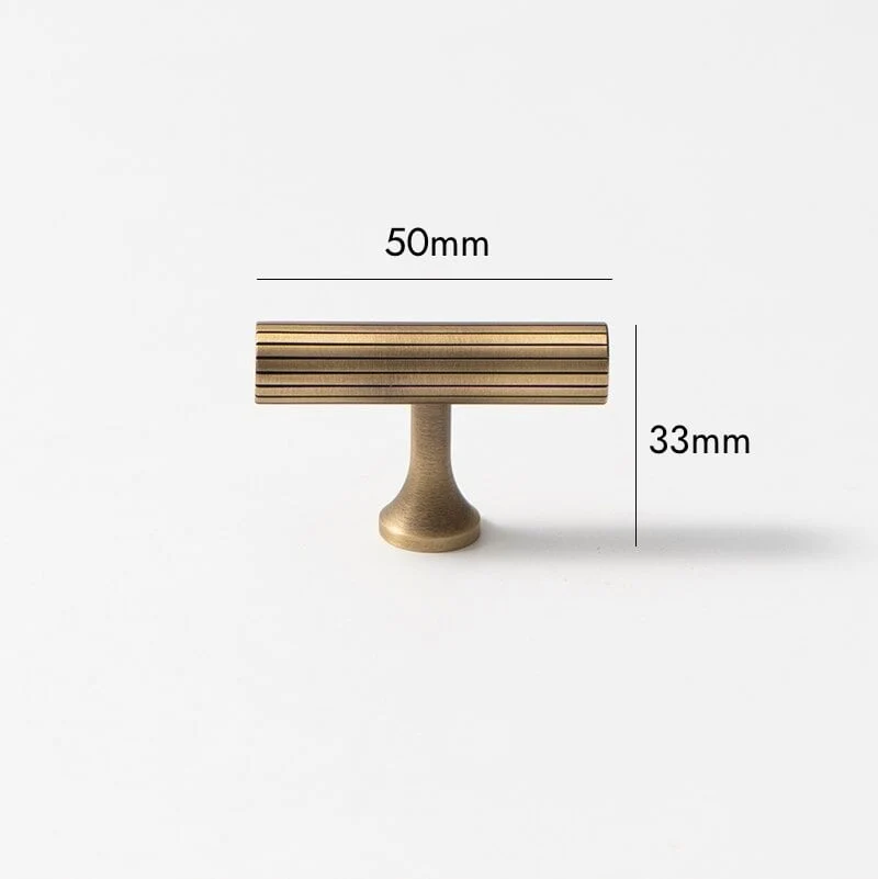 KANA Solid Brass T-Bars