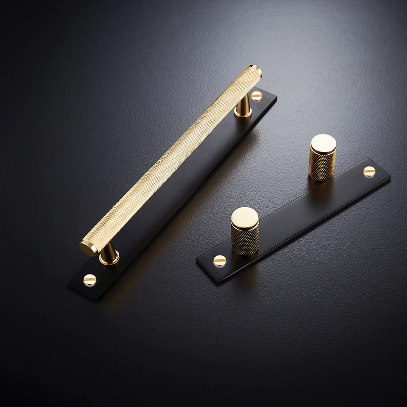 LUX Knurled Handle with Plate - Image 3