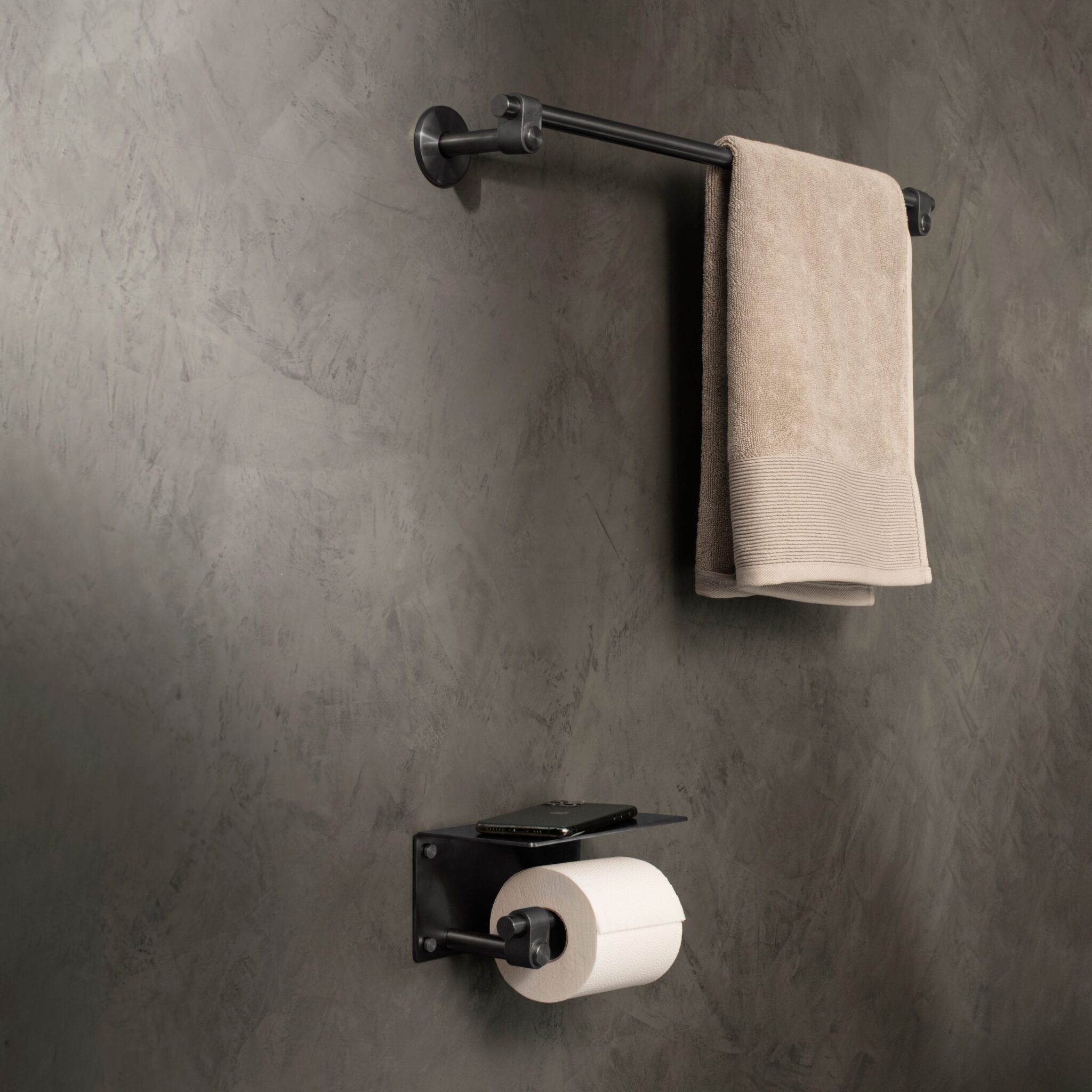 TOILET ROLL HOLDER / WITH SHELF - Image 7