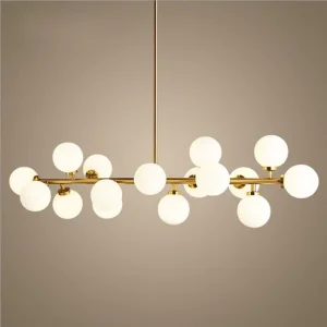 IGNIS Frosted Glass Chandelier