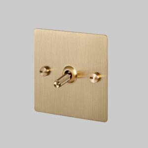 1G INTERMEDIATE TOGGLE SWITCH / BRASS - Buster & Punch