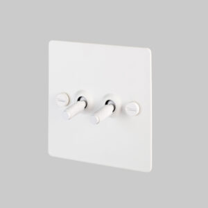 2G TOGGLE SWITCH / WHITE - Buster & Punch