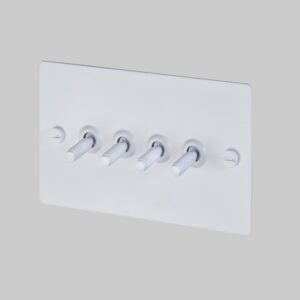 4G TOGGLE SWITCH / WHITE - Buster & Punch