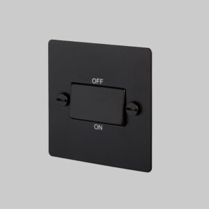 FAN ISOLATOR SWITCH / BLACK - Buster & Punch