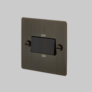 FAN ISOLATOR SWITCH / SMOKED BRONZE - Buster & Punch