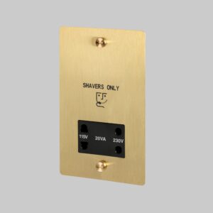 SHAVER SOCKET / BRASS - Buster & Punch